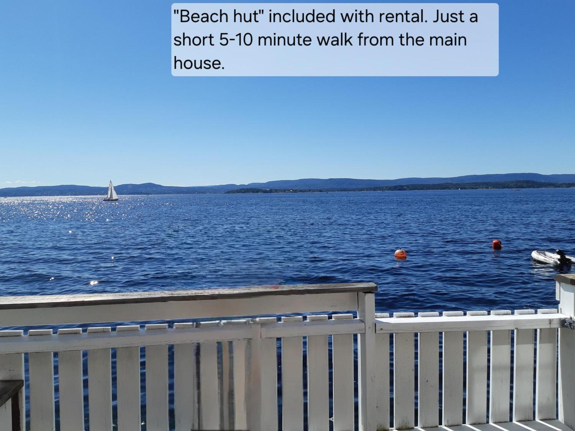 Oslo Fjord Views With Your Own Private Hut At Flaskebekk Nesoddtangen
